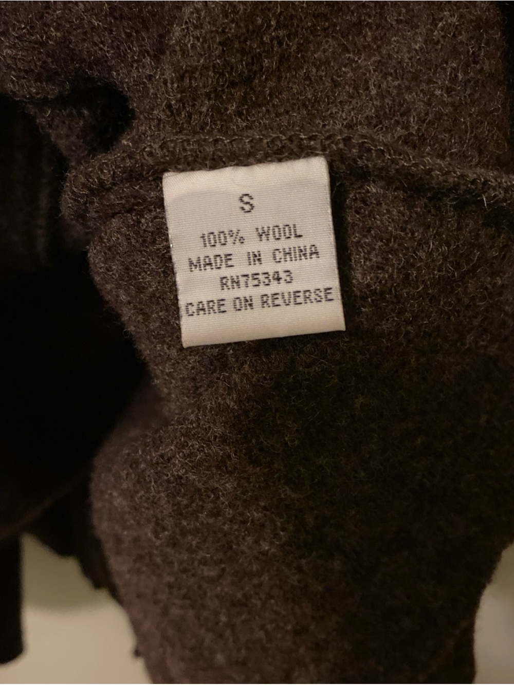 Women's brown sleeveless wrap vest - Picture 9 of 11